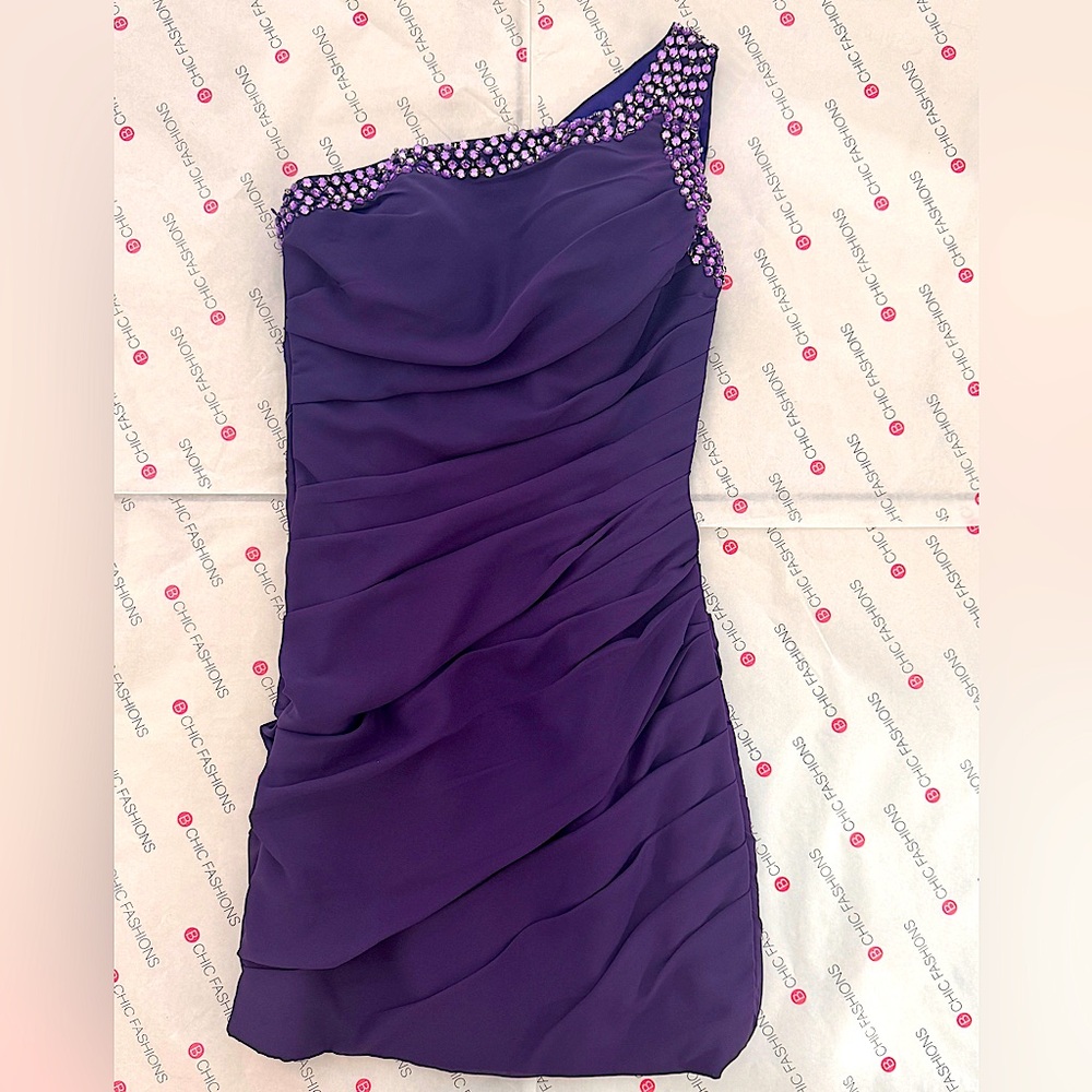 Custom mini dress